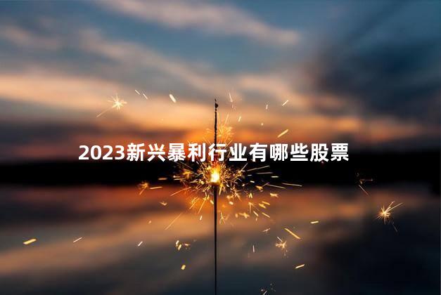 2023新兴暴利行业有哪些 2023是闰年吗