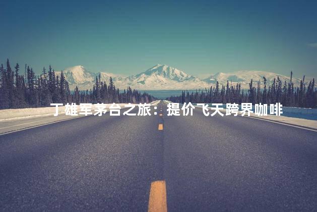 丁雄军茅台之旅：提价飞天跨界咖啡