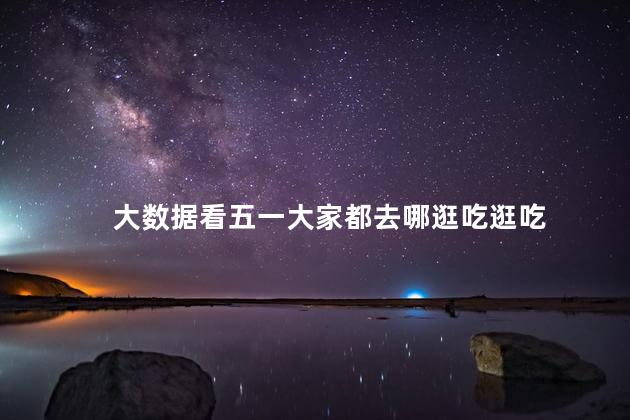 大数据看五一大家都去哪逛吃逛吃