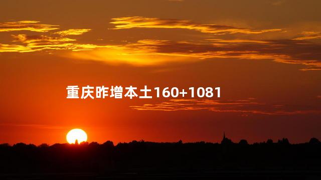 重庆昨增本土160+1081